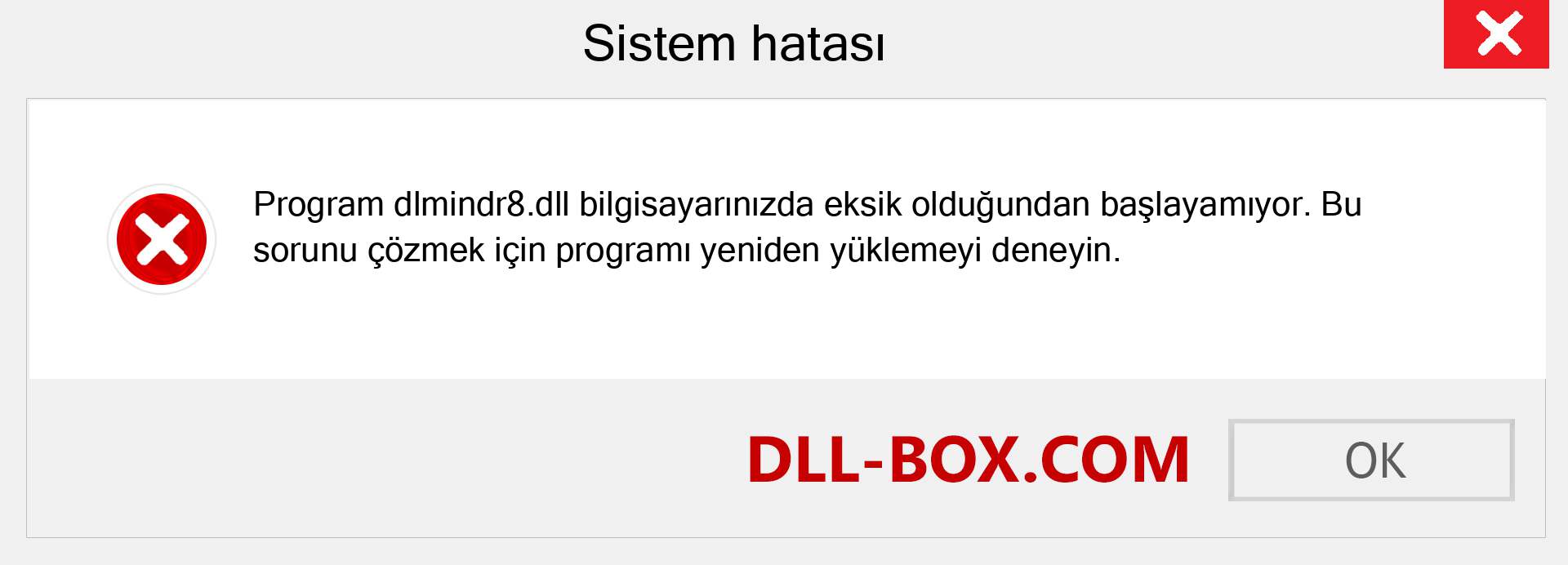 dlmindr8.dll dosyası eksik mi? Windows 7, 8, 10 için İndirin - Windows'ta dlmindr8 dll Eksik Hatasını Düzeltin, fotoğraflar, resimler